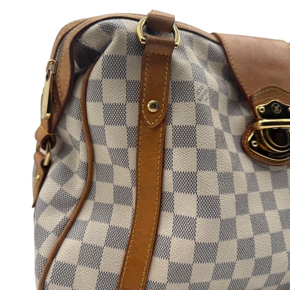 Vintage Louis Vuitton Damier Azur Saleya PM Shoulder Bag - Picture 4 of 13